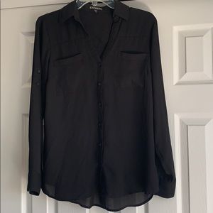 SOLD Express Button down Dress Top